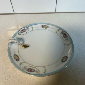 Genuine antique Nippon hand painted porcelain plate